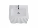 Тумба под раковину Art&Max Elegant 60 AM-ELEGANT-600-2C-SO-BL-LED-P подвесная цвет Белый глянец