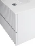 Тумба под раковину Art&Max Elegant 60 AM-ELEGANT-600-2C-SO-BL-LED-P подвесная цвет Белый глянец