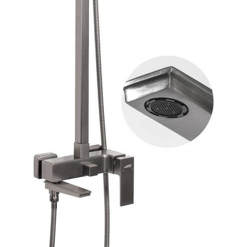 Душевая система Hansberge H5070BG Графит