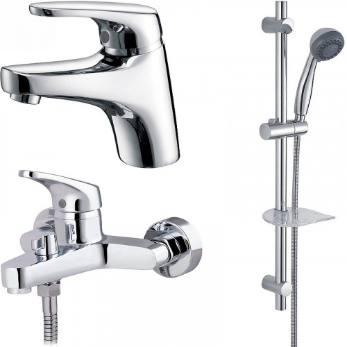 Комплект смесителей Kaiser County 5500К Хром латунь