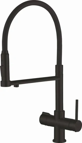Смеситель для кухни Rose R758H цвет Черный
