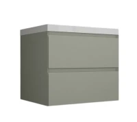 Тумба под раковину Style Line Манхэттен 70 ЛС-00002364 подвесная цвет Олива