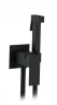 Гигиенический душ со смесителем AltroBagno BM 060122 MB цвет Черный матовый
