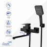 Смеситель для ванны Ceruttispa Клелия (Clelia) VXLMB CT12066 12066 цвет Черный матовый