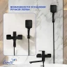 Смеситель для ванны Ceruttispa Клелия (Clelia) VXLMB CT12066 12066 цвет Черный матовый