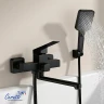 Смеситель для ванны Ceruttispa Клелия (Clelia) VXLMB CT12066 12066 цвет Черный матовый