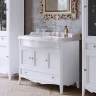 Тумба с раковиной TW Veronica Nuovo 105 VER4105-B+AR874bi*1 Bianco