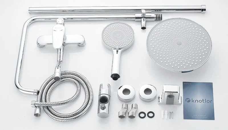 Душевая система Knotlor Ecoflow KN-15 цвет Хром