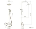 Душевая система Knotlor Ecoflow KN-15 цвет Хром
