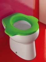 Унитаз Laufen Flora Kids 8.2203.6.000.027.1 приставной без сиденья