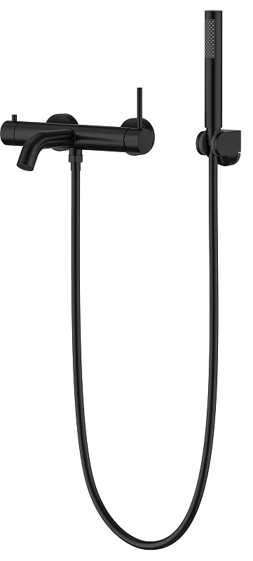 Смеситель для ванны Knotlor Eclipse SS-23/BL цвет Черный матовый