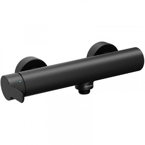 Смеситель для душа Ravak Puri PU 032.20/150 X070187 Черный матовый латунь на стену