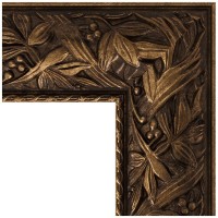 Зеркало Evoform Exclusive Floor 203х114 BY 6166 с фацетом в багетной раме - Византия бронза 99 мм стекло