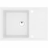 Кухонная мойка Alveus Granital Intermezzo 40 G11 Arctic 680x480x200 1144965 Белая искусственный камень (литьевой мрамор) встраиваемая сверху, встраиваемая снизу