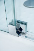 Душевой уголок Cezares Slider 90x100 SLIDER-AH-1-80-90/100-C-Cr профиль Хром стекло прозрачное