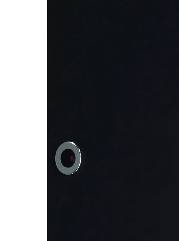 Зеркальный шкаф Континент Elmage black LED 45 МВК049 с подсветкой Черный МДФ / ЛДСП, стекло