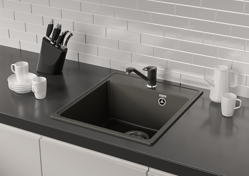 Смеситель для кухни Ulgran Quartz UQ-004-08 Космос латунь