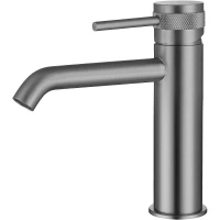 Смеситель для раковины Allen Brau Priority 5.31A01-MG Графит брашированный латунь