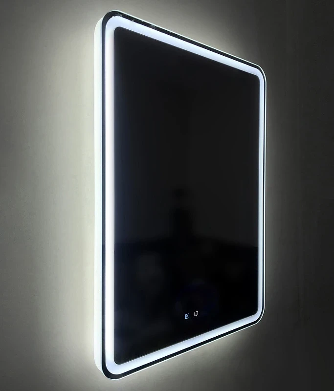 Зеркало BelBagno Marino 100 SPC-MAR-1000-800-LED-TCH-SND с подсветкой с голосовым управлением и подогревом стекло