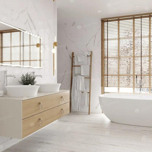 Виниловый ламинат Alpine Floor Ultra  ECO5-1 Дуб Арктик 1219х184х2 светло-серый 34 Бельгия