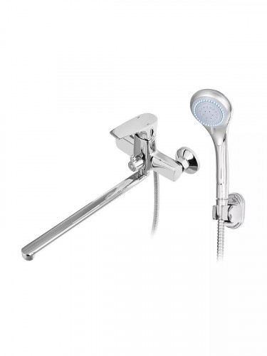 Смеситель для ванны Wisent WP22222 универсальный цвет Хром