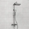 Душевая система WasserKRAFT A199.069.126.087.CH Thermo с термостатом Хром латунь на стену