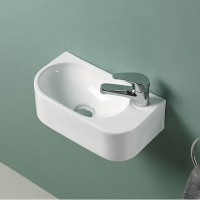 Раковина Vincea 40 R VBS-506R Белая фарфор подвесная