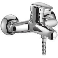 Смеситель для ванны Lemark Pramen LM3302C Хром латунь на стену