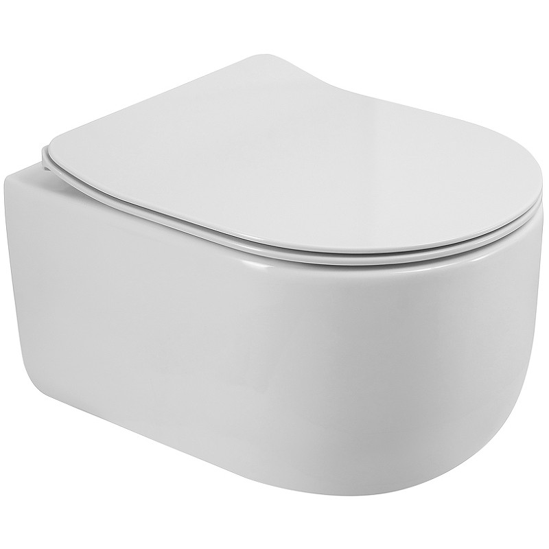 Унитаз BelBagno Soft-Tor BB084CH-TOR подвесной без сиденья фаянс подвесной