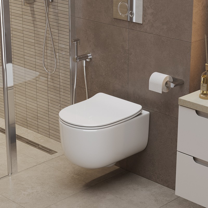 Унитаз BelBagno Soft-Tor BB084CH-TOR подвесной без сиденья фаянс подвесной