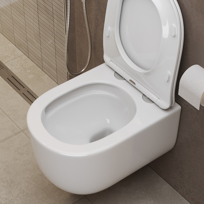 Унитаз BelBagno Soft-Tor BB084CH-TOR подвесной без сиденья фаянс подвесной