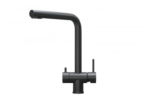 Смеситель для кухни Granula Kitchen Space 7011 цвет Черный матовый