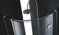 Душевой уголок Cezares Bergamo R-1 Arco 90x90 BERGAMO-W-R-1-90-ARCO-C-Cr-R-IV IV профиль Хром стекло прозрачное