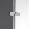 Душевой уголок Cezares Bergamo R-1 Arco 90x90 BERGAMO-W-R-1-90-ARCO-C-Cr-R-IV IV профиль Хром стекло прозрачное