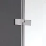 Душевой уголок Cezares Bergamo R-1 Arco 90x90 BERGAMO-W-R-1-90-ARCO-C-Cr-R-IV IV профиль Хром стекло прозрачное