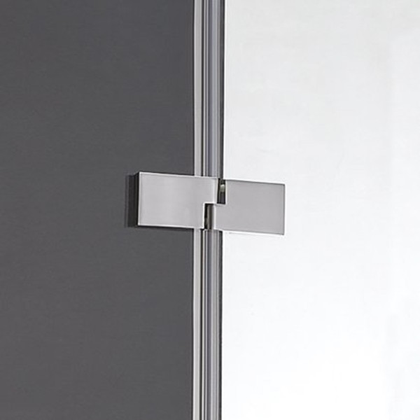 Душевой уголок Cezares Bergamo R-1 Arco 90x90 BERGAMO-W-R-1-90-ARCO-C-Cr-R-IV IV профиль Хром стекло прозрачное