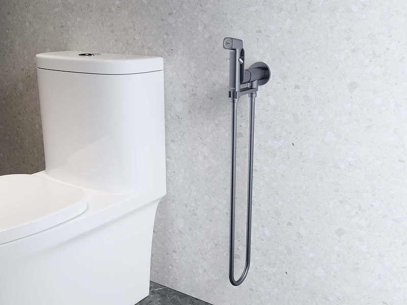 Гигиенический душ со смесителем Aquatek Альфа AQ1919CR цвет Хром
