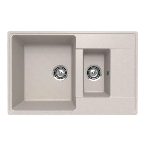 Кухонная мойка Ulgran Quartz Prima 780 1,5K-10 цвет Песок