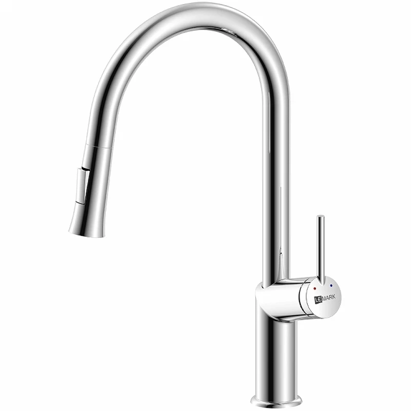 Смеситель для кухни Lemark Minima LM3850C Хром латунь