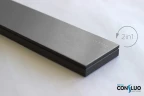 Душевой поддон из вспененного полистирола Pestan 90х90 Confluo Board Uni 40007821BG под плитку со встроенным душевым лотком Frameless Line Black Glass 550