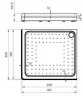 Акриловый поддон для душа Radomir 110x100x17 R 1-11-0-2-0-123 Белый