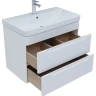 Комплект мебели для ванной Aquanet София 80 274199 подвесной Белый глянец МДФ / ЛДСП