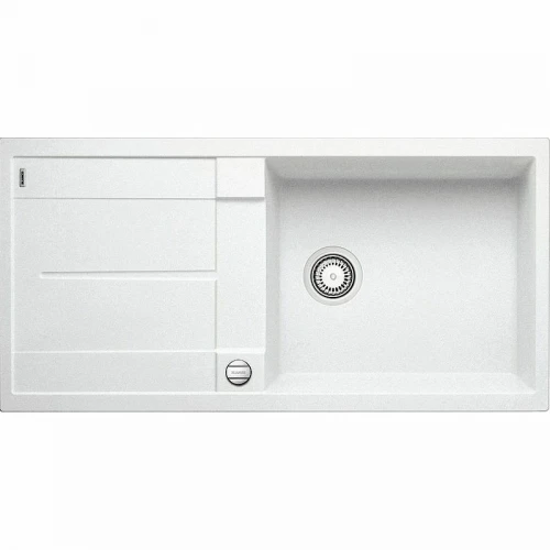 Кухонная мойка Blanco Metra XL 6S 515280 Белая искусственный камень (литьевой мрамор) встраиваемый