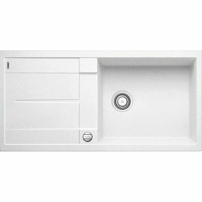Кухонная мойка Blanco Metra XL 6S 515280 Белая искусственный камень (литьевой мрамор) встраиваемый