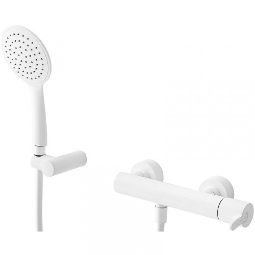 Смеситель для душа Cezares Leaf LEAF-D-BIO Белый матовый латунь на стену