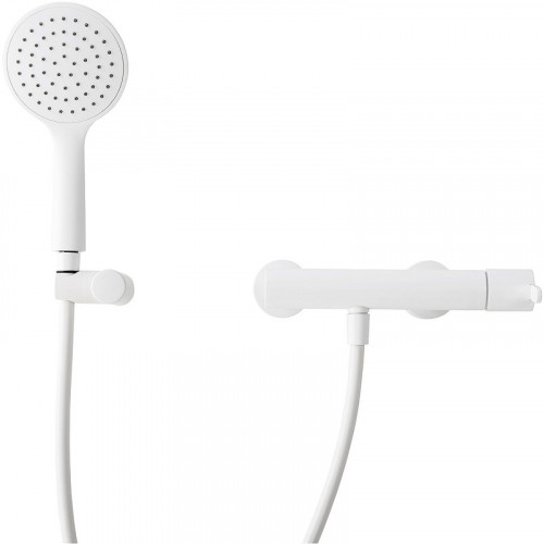 Смеситель для душа Cezares Leaf LEAF-D-BIO Белый матовый латунь на стену