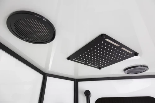 Душевая кабина Niagara Premium 90x90 NG-6901-01G Black с гидромассажем