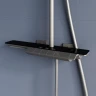 Душевая система RGW Shower Panels SP-34Gr 51140134-11 с термостатом Серая латунь на стену