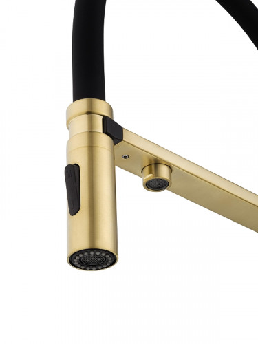 Смеситель для кухни Wonzon &amp; Woghand WW-88458009-BG цвет Брашированное золото