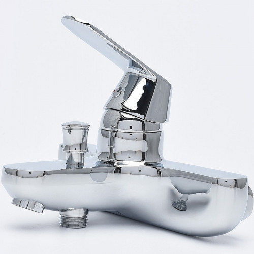 Смеситель для ванны AQUAme Prato AQMP6132 Хром латунь на стену